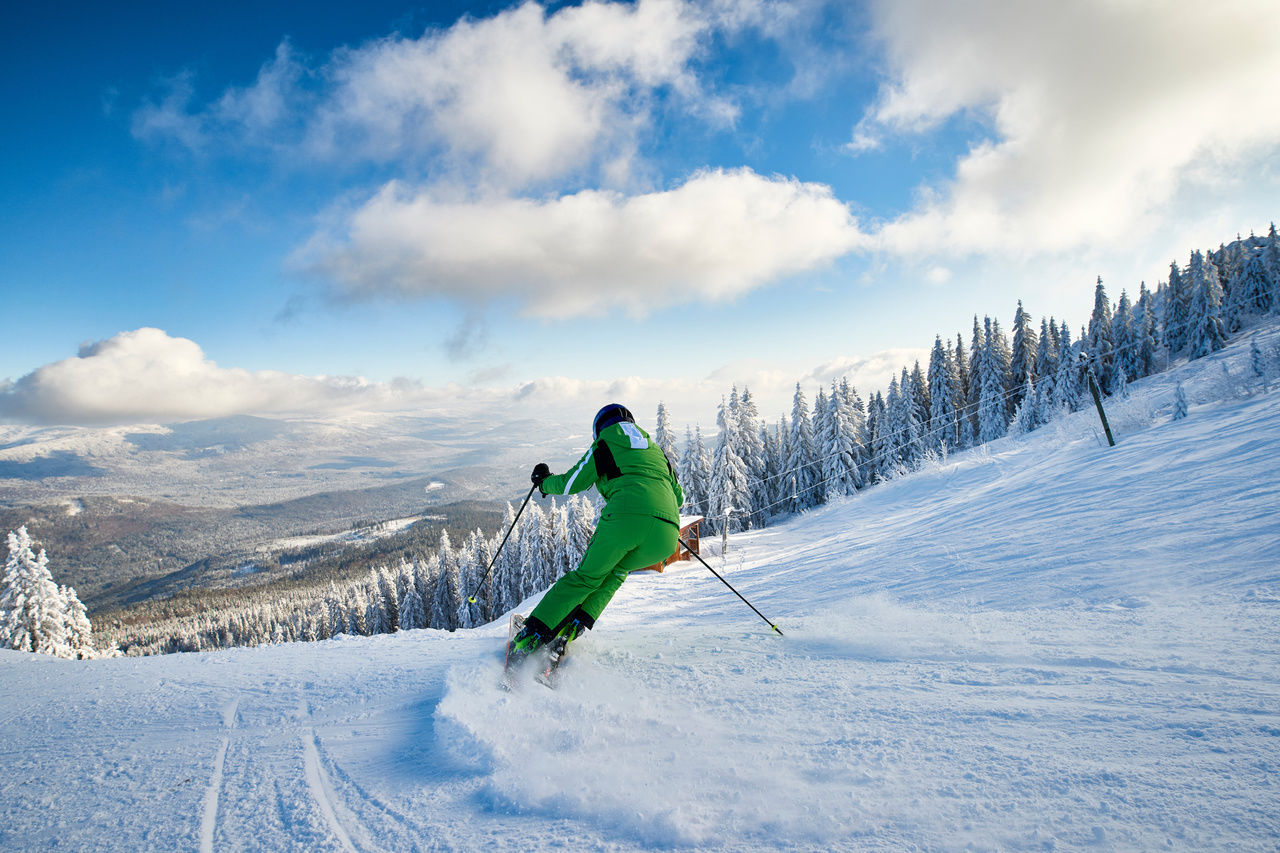 Skifahren Arberregion Skigebiet Bayerischer Wald Wintersportgebiet Skiurlaub Bayern